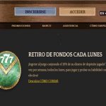 Lunes 10% de reintegro Bronze Casino