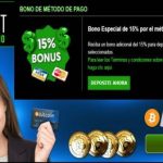 Por método de ingreso el Casino Cashpot entrega 15% adicional