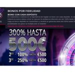 Bono de fidelidad hasta por 500 euros Casino Disco