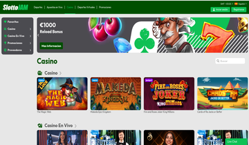 Casino Slottojam juegos