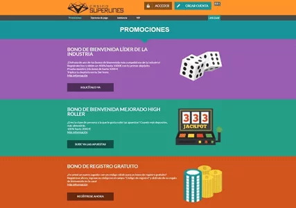 casino superlines analisis