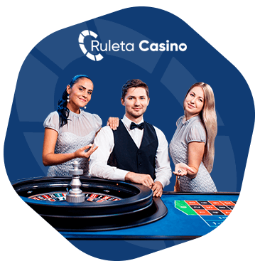 ruleta de casino con crupiers en directo