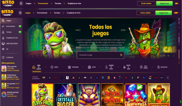 bizzo casino codigo promocional