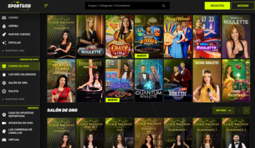 Sportuna casino en vivo