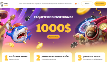WikiLuck casino bono de bienvenida