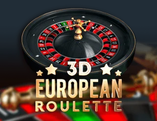 3d european roulette logo