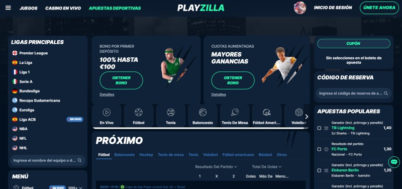 Deportes Playzilla