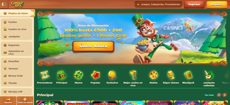 green luck casino