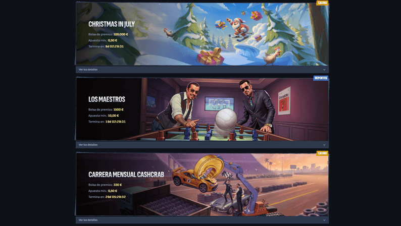 mafia casino torneos