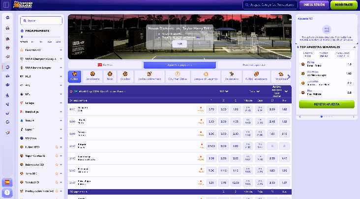 spinbara casino sports