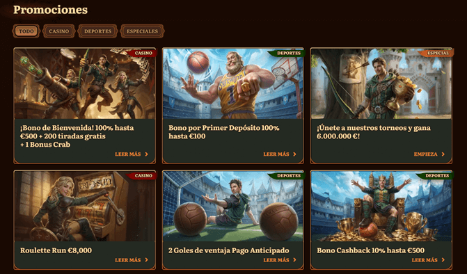 wild robin promociones