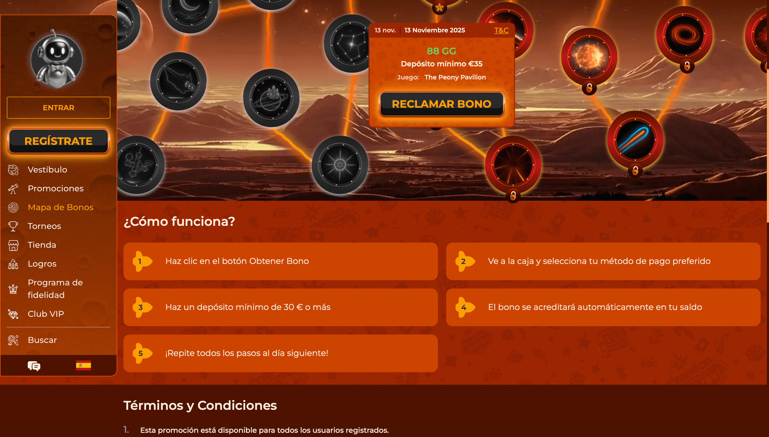 ruleta vegazone casino torneos bonos